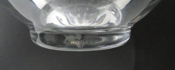 late 20th century waterford crystal kieran vase cross and garland cut 8211