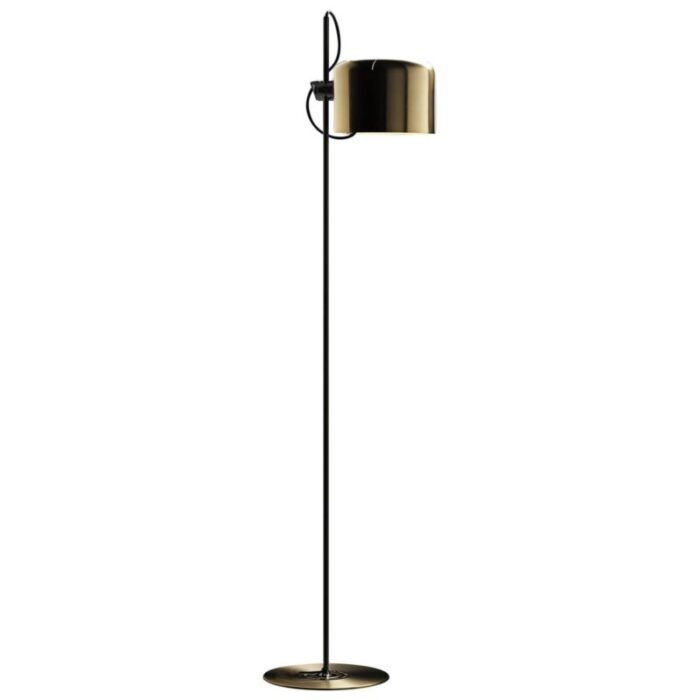 limited edition gold coupe floor lamp by joe colombo for oluce 1