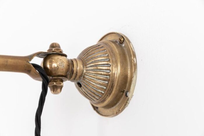 machinist wall lamp in brass from dugdills 6179