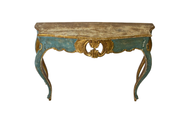 mid 19th century antique giltwood and gesso console table 1708