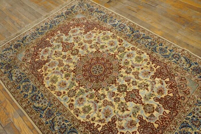 mid 20th century persian isfahan carpet 4672