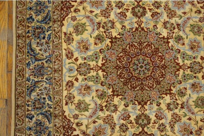 mid 20th century persian isfahan carpet 9148