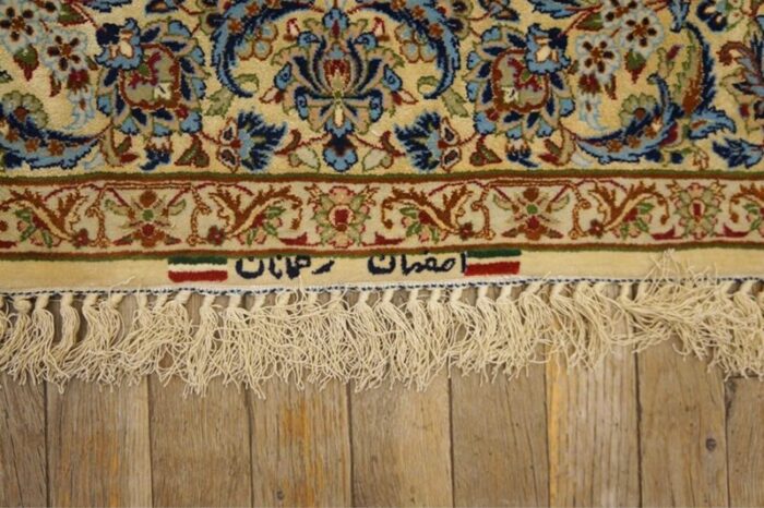 mid 20th century persian isfahan carpet 9349