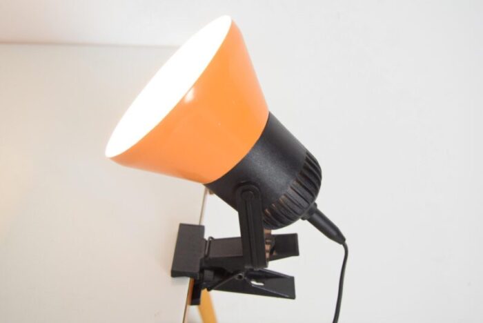 mid century adjustable table or wall lamp from polam 1970s 7