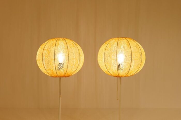 mid century b 024 table lamps from bergboms sweden 1960s set of 2 10