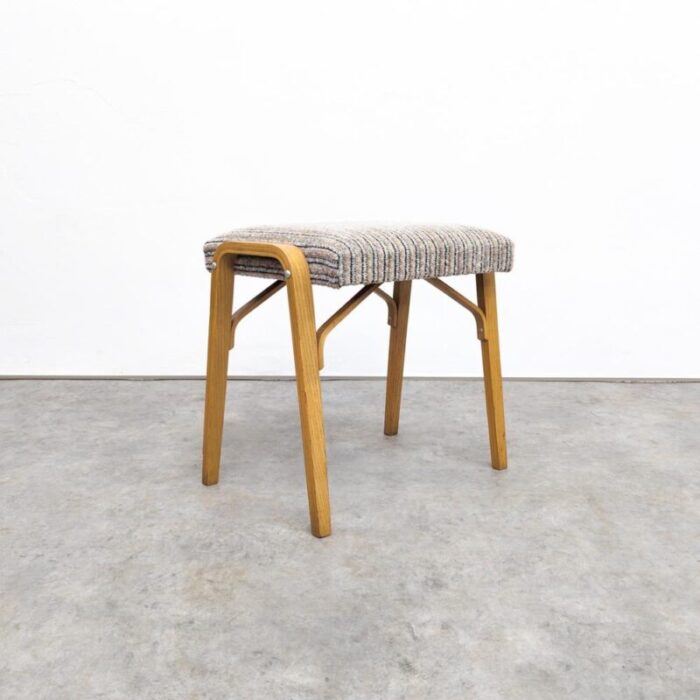 mid century bentwood stool by ludvik volak for drevopodnik holesov 1960s 2247