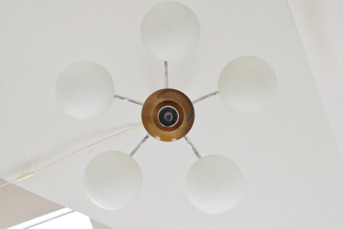 mid century ceiling lamp 1970s 10