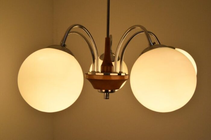 mid century ceiling lamp 1970s 6