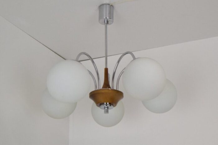 mid century ceiling lamp 1970s 8