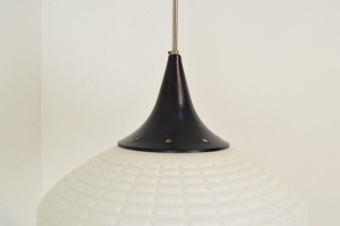 mid century ceiling lamp from kamenicky senov 1950s 11