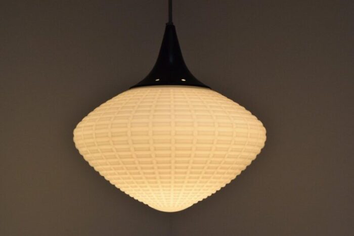 mid century ceiling lamp from kamenicky senov 1950s 2