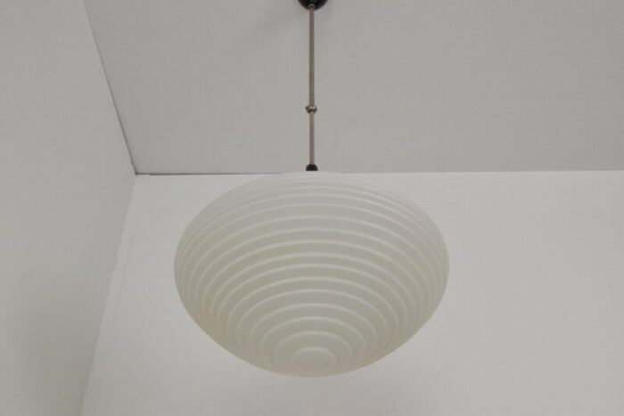 mid century ceiling lamp from kamenicky senov 1950s 8 1