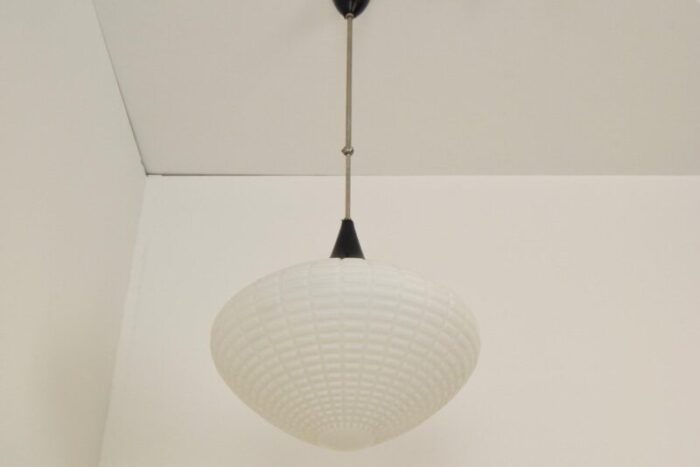 mid century ceiling lamp from kamenicky senov 1950s 8