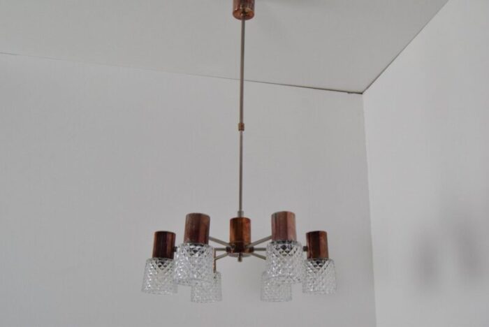 mid century chandelier by kamenicky senov 1960s 8