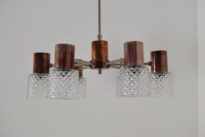 mid century chandelier by kamenicky senov 1960s 9