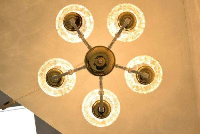 mid century chandelier czechoslovakia 1970s 11