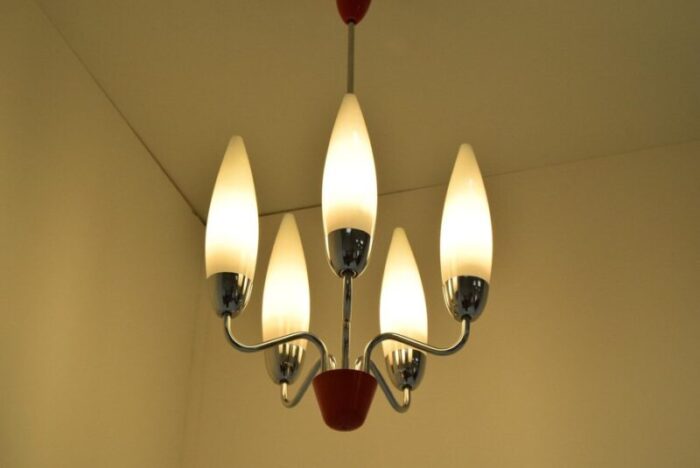 mid century chandelier from napako 1960s 3