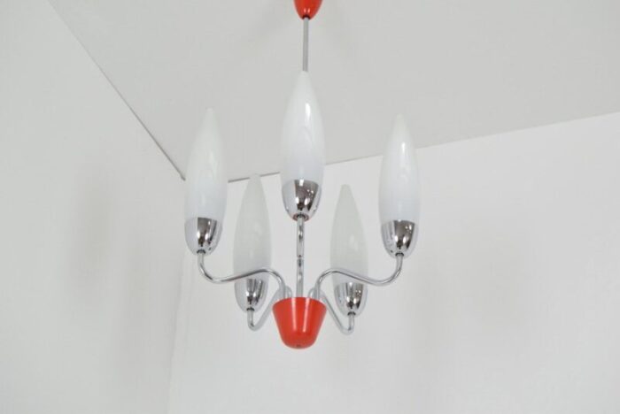 mid century chandelier from napako 1960s 8