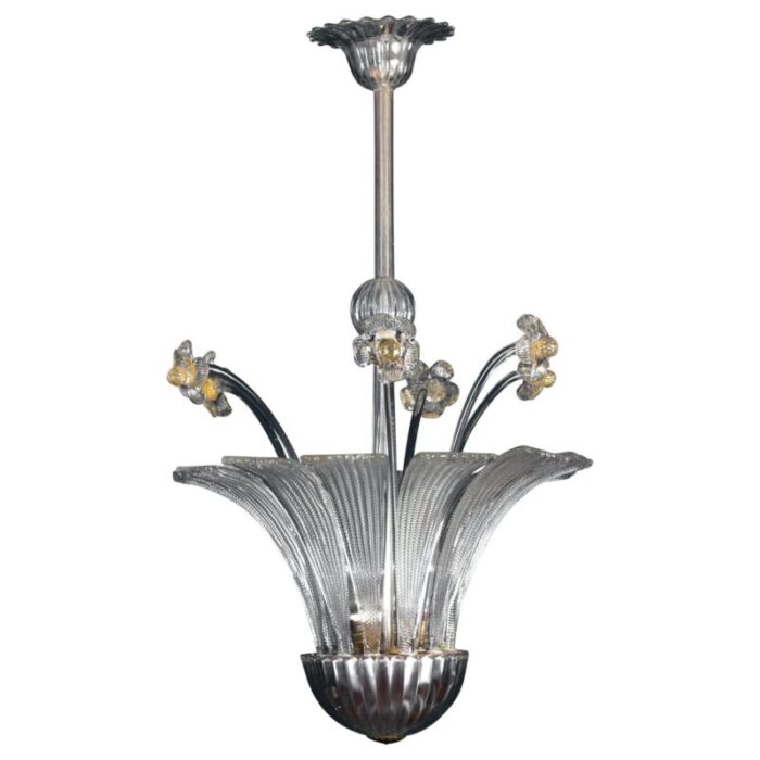 mid century chandelier or lantern by barovier 1950 1