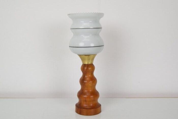 mid century czech table lamp 1960s 2