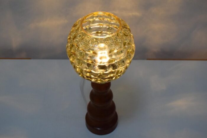 mid century czech table lamp 1960s 9 1