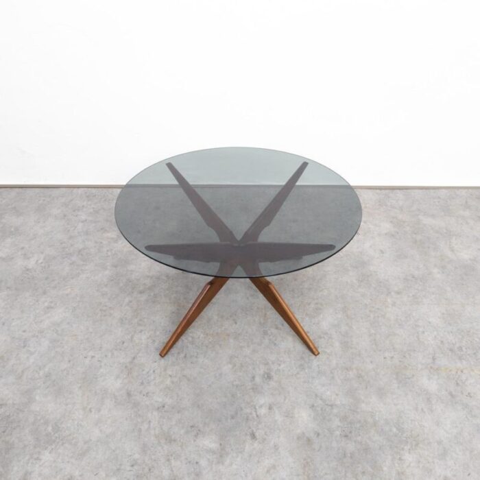 mid century danish coffee table by vladimir kagan for sika mbler 1960s 7206