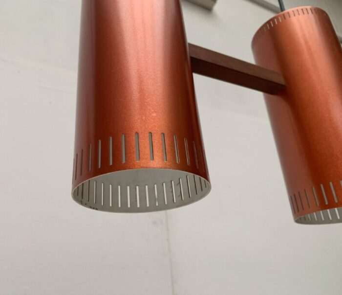 mid century danish cylinder ii pendant lamp by jo hammerborg for fog morup 11