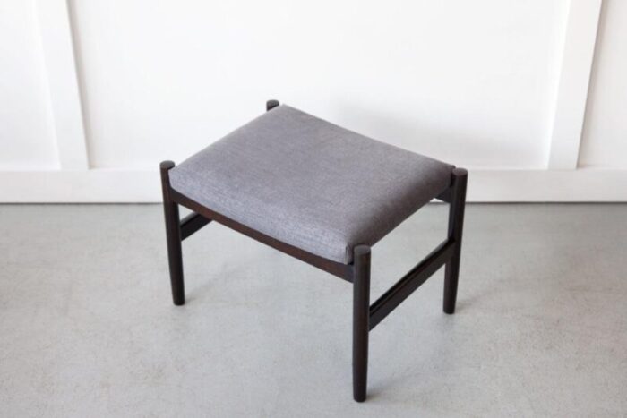 mid century danish footstool by hugo frandsen 1960s 1765