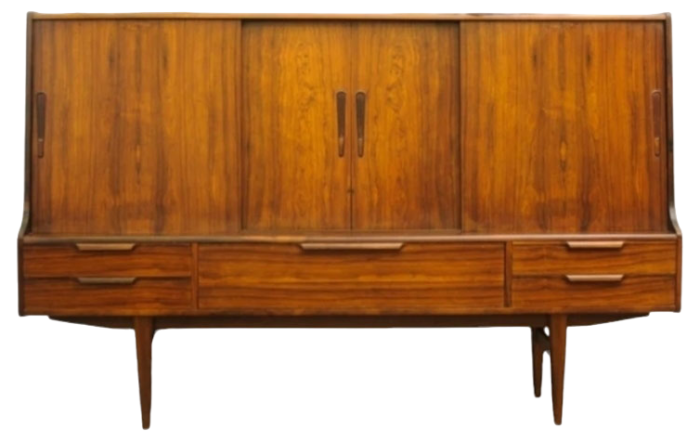 mid century danish sideboard in rosewood 0457