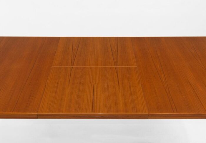 mid century extending danish teak tree leg dining table by h sigh and sons from sigh and sns mbelfabrik 1960s 4638