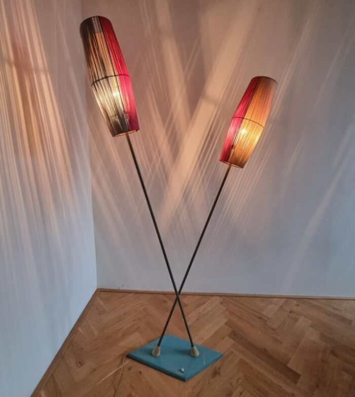 mid century floor lamp germany 1960s 10