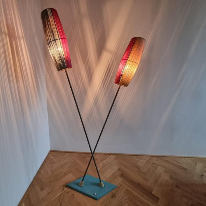 mid century floor lamp germany 1960s 11