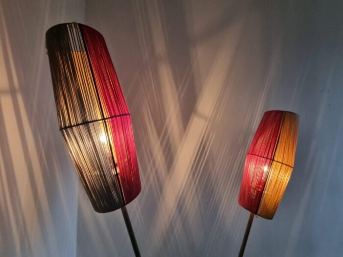 mid century floor lamp germany 1960s 14