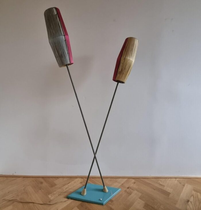 mid century floor lamp germany 1960s 2