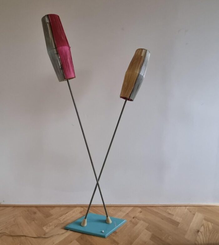 mid century floor lamp germany 1960s 20