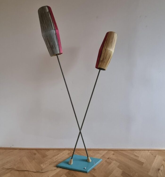 mid century floor lamp germany 1960s 4