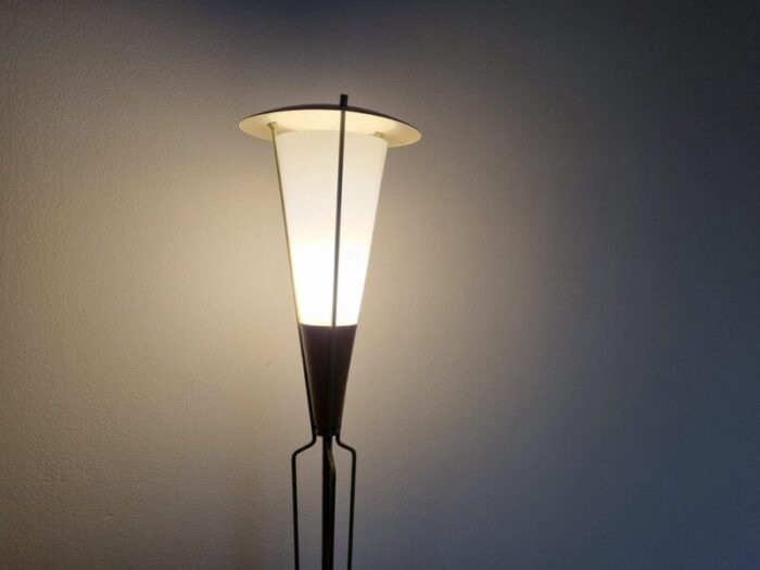 mid century floor lamp in style of stilnovo 1960s 2