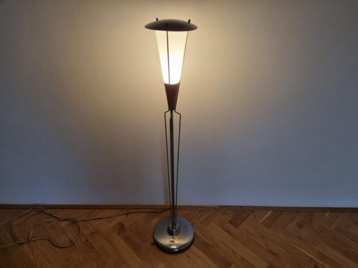 mid century floor lamp in style of stilnovo 1960s 4