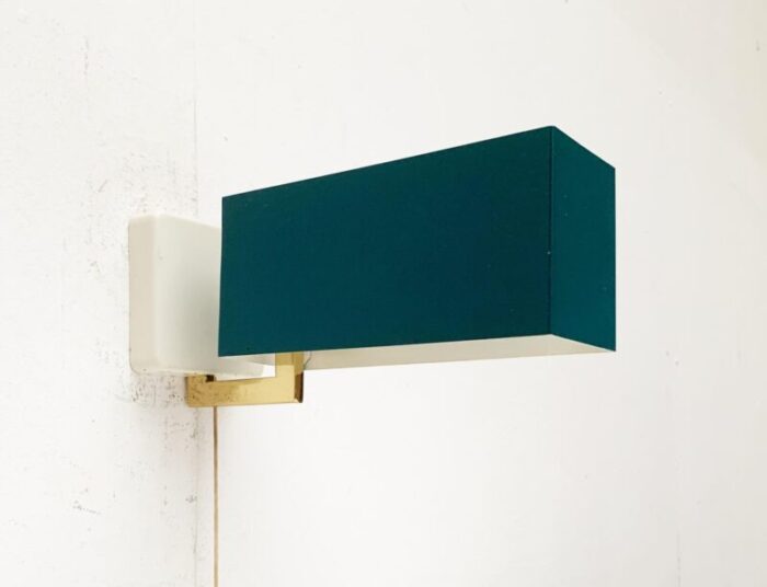 mid century german minimalist wall lamp from kaiser leuchten 1