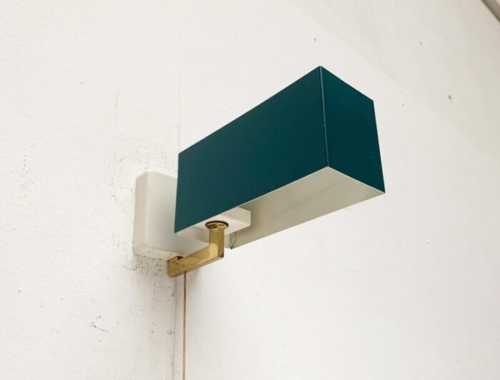 mid century german minimalist wall lamp from kaiser leuchten 10