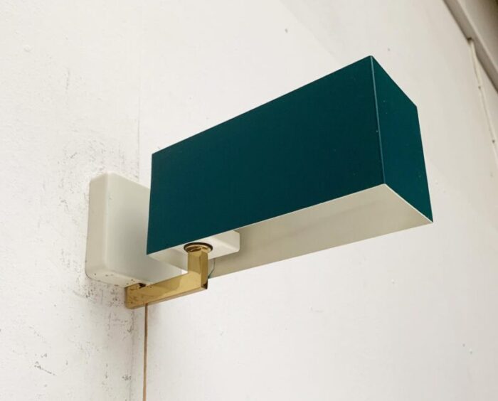 mid century german minimalist wall lamp from kaiser leuchten 2