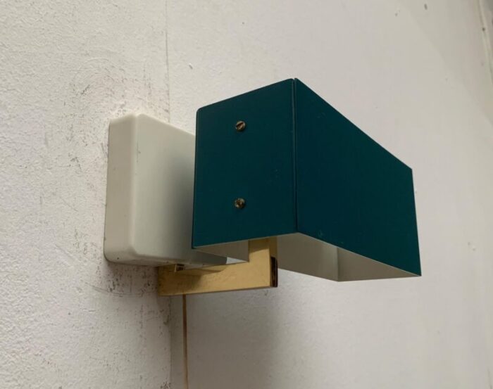 mid century german minimalist wall lamp from kaiser leuchten 22