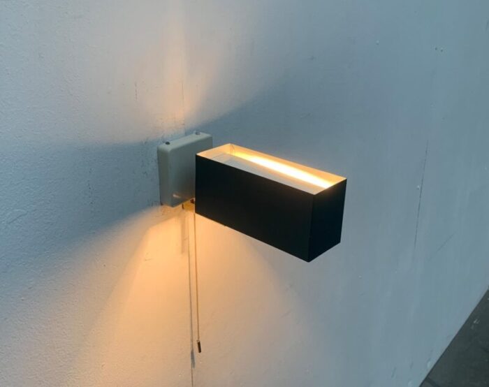 mid century german minimalist wall lamp from kaiser leuchten 27