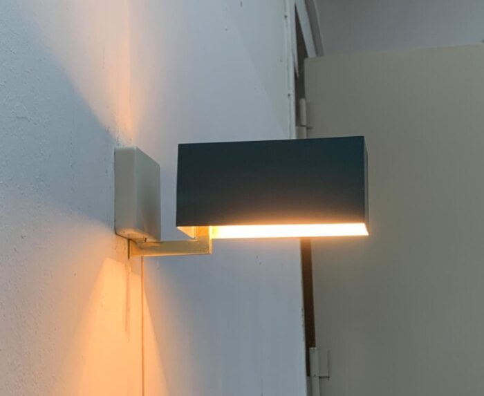 mid century german minimalist wall lamp from kaiser leuchten 3