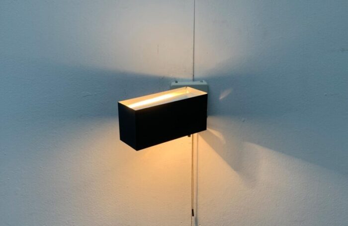 mid century german minimalist wall lamp from kaiser leuchten 4