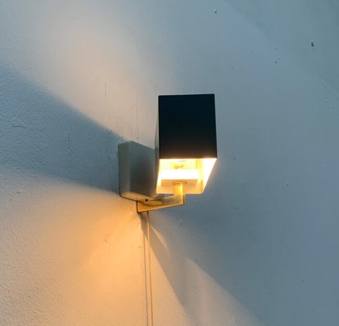 mid century german minimalist wall lamp from kaiser leuchten 43