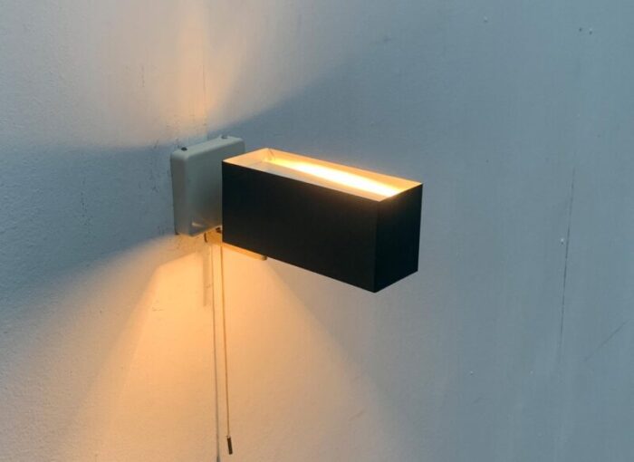 mid century german minimalist wall lamp from kaiser leuchten 44