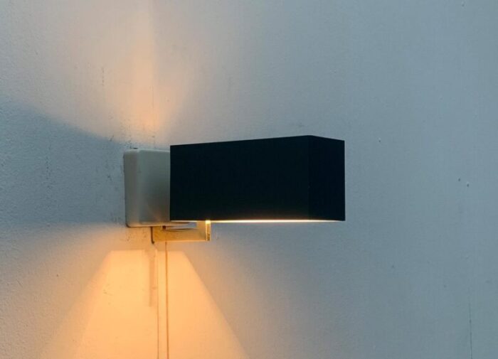 mid century german minimalist wall lamp from kaiser leuchten 45