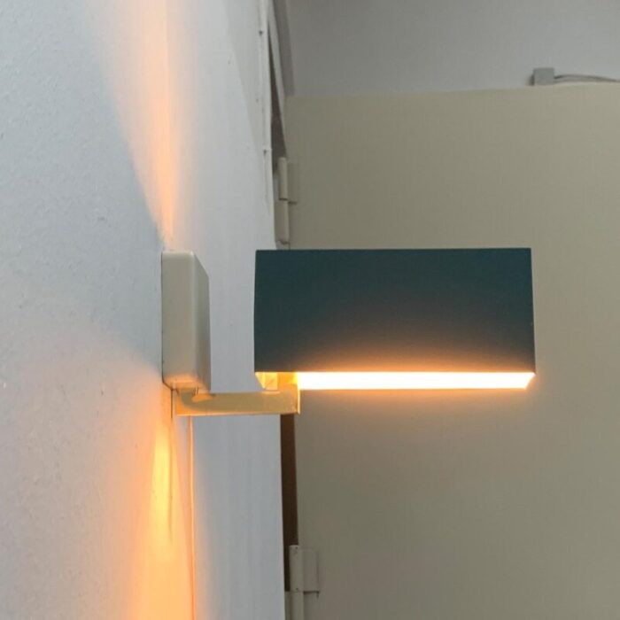 mid century german minimalist wall lamp from kaiser leuchten 54