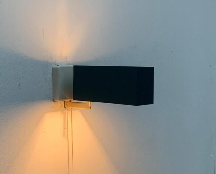 mid century german minimalist wall lamp from kaiser leuchten 55